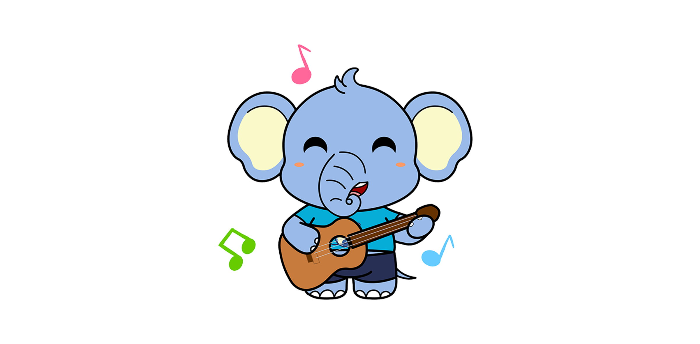 悦言嘟嘟象卡通形象